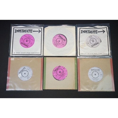 140 - Vinyl - Mod / Psych - 16 original UK singles and EP on Immediate Records, to include: Chris Farlowe ... 