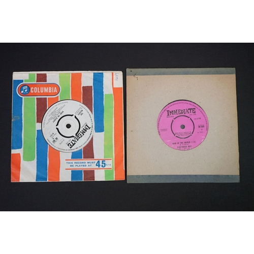 140 - Vinyl - Mod / Psych - 16 original UK singles and EP on Immediate Records, to include: Chris Farlowe ... 