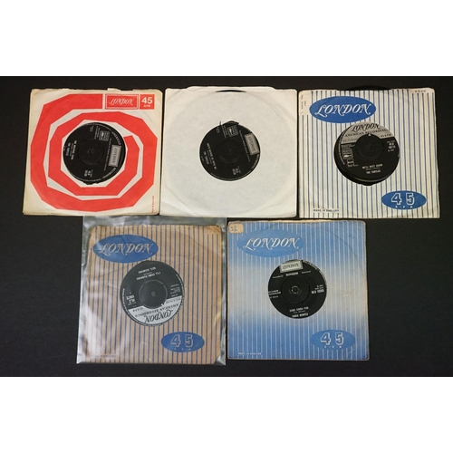 142 - Vinyl - Garage / Psych / Rock - 17 original UK singles on London Records, to include: The Critters (... 