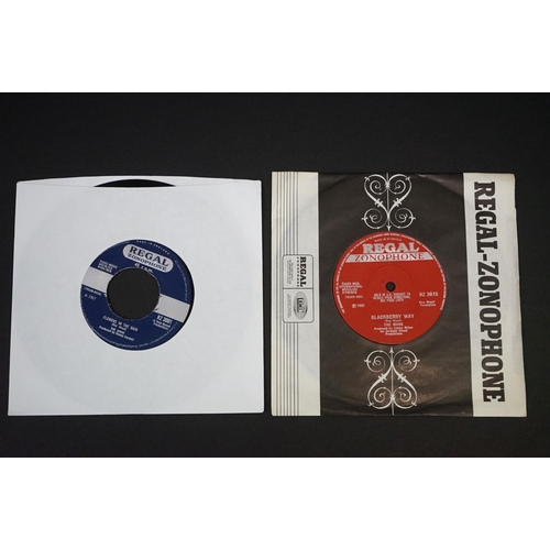 144 - Vinyl - 6 original UK singles on Regal Zonophone Records, to include: Tyrannosaurus Rex – One Inch R... 