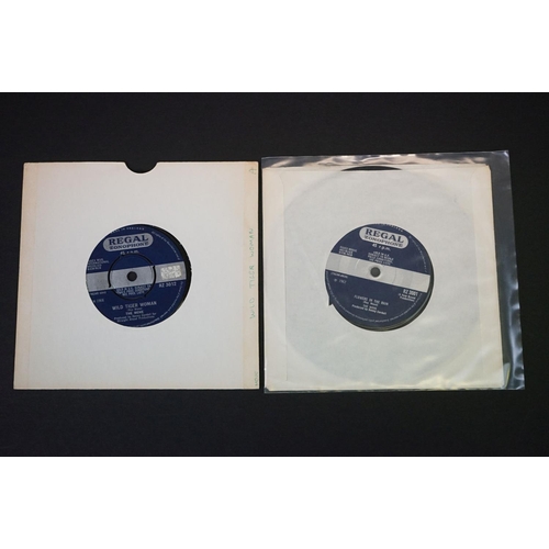 144 - Vinyl - 6 original UK singles on Regal Zonophone Records, to include: Tyrannosaurus Rex – One Inch R... 