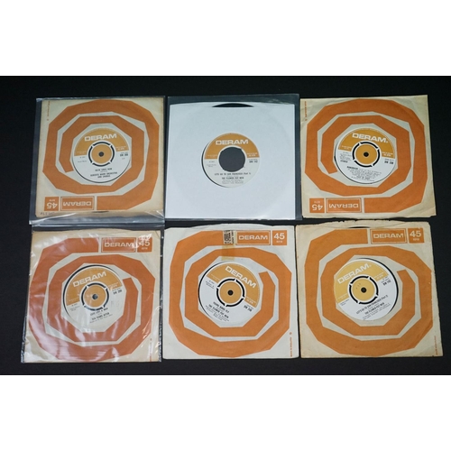 149 - Vinyl - 16 original UK singles on Deram Records, to include: The Move (4 singles), Cat Stevens, John... 