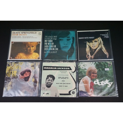 166 - Vinyl - Female Mod / Beat - 11 original EP singles by female vocalists, to include: Nancy Sinatra - ... 