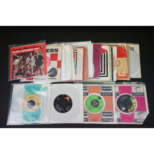 176 - Vinyl - 39 USA pressings Garage / Psych / Rock singles, to include: The Sonics - The Witch (Etiquett... 