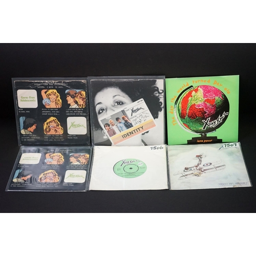 187 - Vinyl - Punk - X-Ray Spex - 6 original UK singles, including: The Day The World Turned Day-Glo (INT ... 