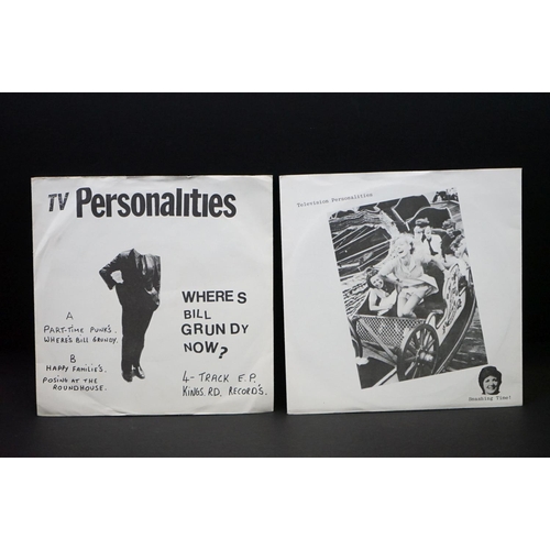 193 - Vinyl - Punk - TV Personalities - 2 rare UK original singles, including: Part time Punk’s (RT 013) V... 