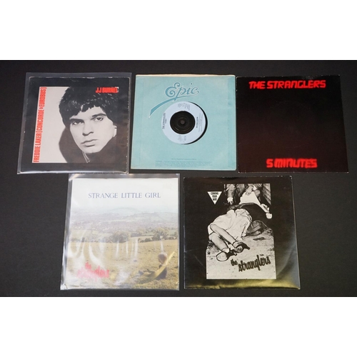 195 - Punk - The Stranglers - 13 original UK and USA singles spanning their career, including: Grip / Lond... 