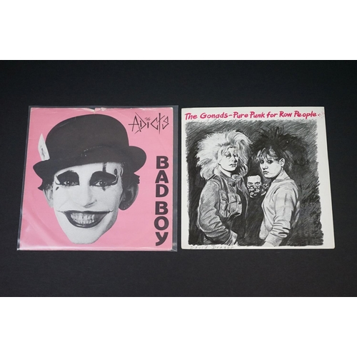 198 - Vinyl - Punk - 8 original UK 2nd generation Punk singles, to include: Crisis - Alienation (CRI 004) ... 