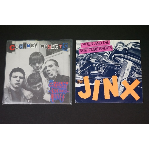 198 - Vinyl - Punk - 8 original UK 2nd generation Punk singles, to include: Crisis - Alienation (CRI 004) ... 