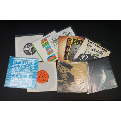 200 - Vinyl - 31 original Irish Punk / Post Punk singles, to include: Stiff Little Fingers (6 singles, inc... 