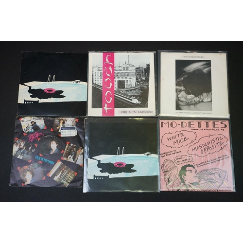 201 - Vinyl - 24 original Female Post Punk / New Wave singles, to include: Kleenex - Ain't You / Hedi's He... 