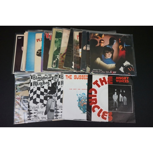 207 - Vinyl - Mod Revival -  47 original singles including many rarities, to include: The Jam (14 Singles)... 