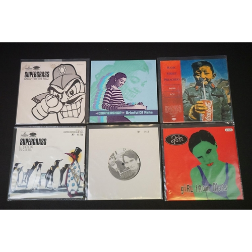 219 - Vinyl - 24 1990s Indie Pop / Alternative singles and 1 flexi disc, including rarities, limited editi... 