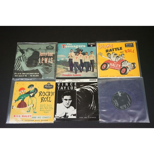 229 - Vinyl - over 30 Rock ’N’ Roll / Rockabilly / Doo Wop E.P.’s including rarities, and foreign pressing... 