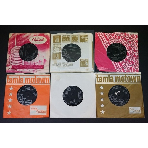 234 - Vinyl - 19 Motown Records / Northern Soul original UK pressing singles from the TMG 600 and TMG 700 ... 