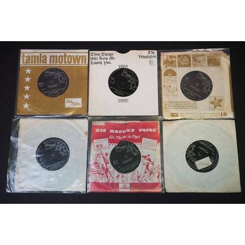 234 - Vinyl - 19 Motown Records / Northern Soul original UK pressing singles from the TMG 600 and TMG 700 ... 