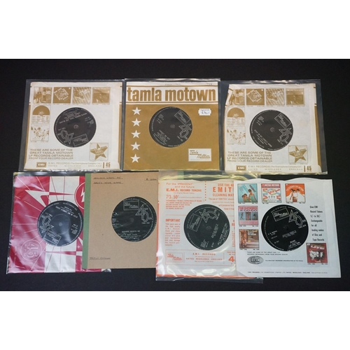 234 - Vinyl - 19 Motown Records / Northern Soul original UK pressing singles from the TMG 600 and TMG 700 ... 