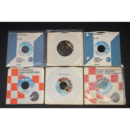 256 - Vinyl - 13 original USA pressings Northern Soul / Mod / R&B singles on Chess / Checker & Cadet Recor... 