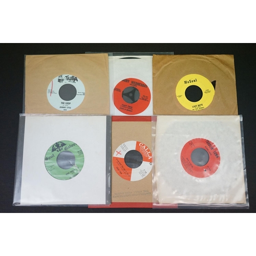 263 - Vinyl - 28 original USA pressings Northern Soul / Mod / Funk / R&B singles on various small labels, ... 