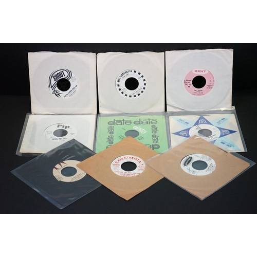 264 - Vinyl - 9 original USA pressings Northern Soul / Mod / Funk / R&B demos and promo sample singles on ... 