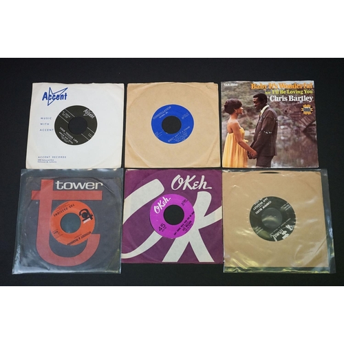 265 - Vinyl - 22 original USA pressings Northern Soul / Mod / Funk / R&B rarities singles, to include: The... 