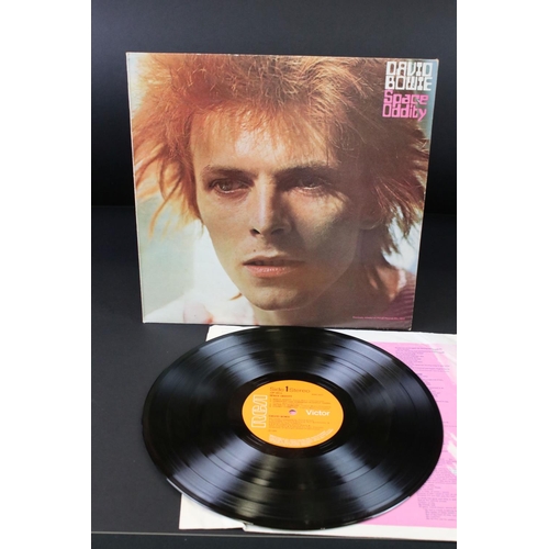 1 - Vinyl - 2 David Bowie LP's to include Ziggy Stardust (SF 8287) matrices 1E/1E Titanic/Chrysalis cred... 