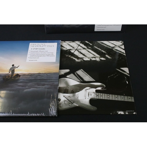 13 - Vinyl - Pink Floyd two copies of The Endless River 2014 180gm 2LP.  One sealed, other at least Ex