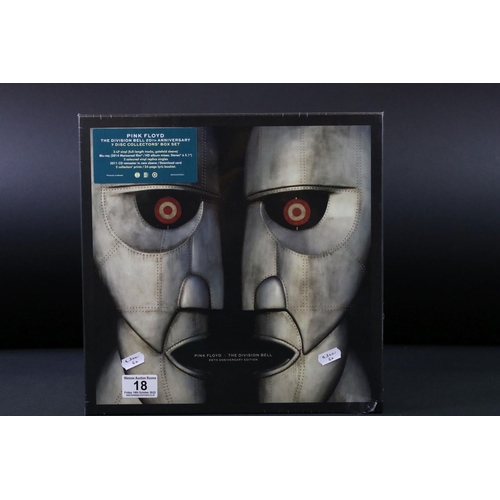 18 - Vinyl - Pink Floyd The Division Bell 20th Anniversary 7 Disc Collectors Box Set from 2014.  New and ... 