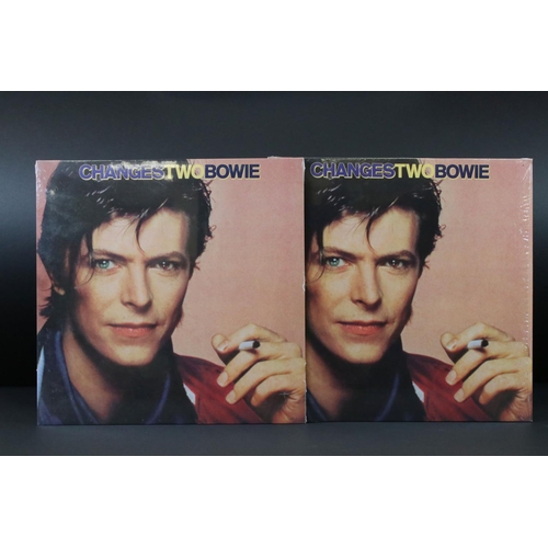 2 - Vinyl - David Bowe Changes Two x 2, one sealed the other opened and appearing unplayed.