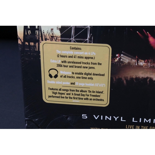 22 - Vinyl - David Gilmour Live In Gdansk 5 LP limited edition box set.  Sealed.