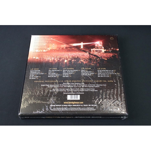 22 - Vinyl - David Gilmour Live In Gdansk 5 LP limited edition box set.  Sealed.