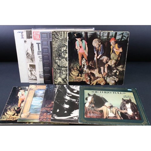 23 - Vinyl - 11 Jethro Tull LP's to include This Was ILP 985 (mono with pink label and small orange and b... 