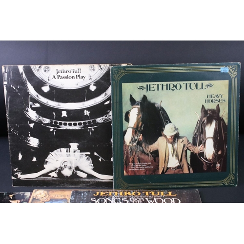 23 - Vinyl - 11 Jethro Tull LP's to include This Was ILP 985 (mono with pink label and small orange and b... 