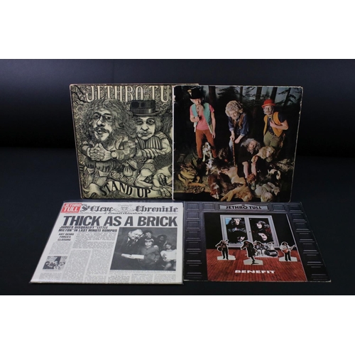 23 - Vinyl - 11 Jethro Tull LP's to include This Was ILP 985 (mono with pink label and small orange and b... 