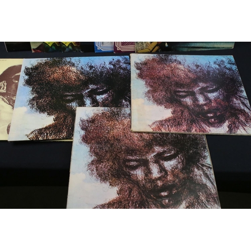 25 - Vinyl - 14 Jimi Hendrix LP's to include Band Of Gypsys (puppet sleeve), Electric Ladyland, Essential... 