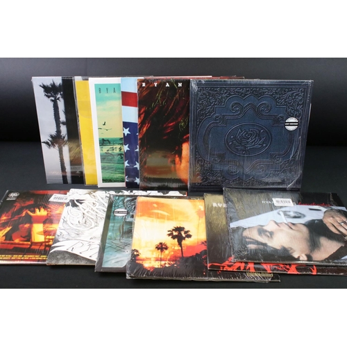 28 - Vinyl - 11 Ryan Adams LP's including reissues and 180gm pressings featuring Cold Roses, Heartbreaker... 