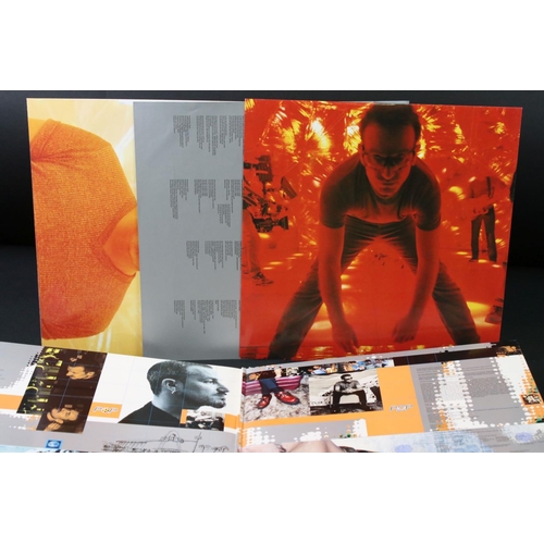 29 - Vinyl - Two U2 double LP's to include The Best Of 1980-1990 on Island U211 sleeve has some storage w... 