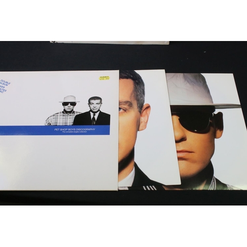 30 - Vinyl - 4 Pet Shop Boys LP's to include Introspective triple LP on Parlophone PCSX 7325 sleeve has s... 