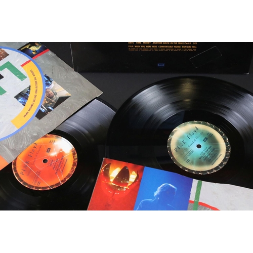 6 - Vinyl - 5 Pink Floyd LP's to include Ummagumma (US pressing), Meddle (SHVL 795), The Wall (SHDW 4111... 