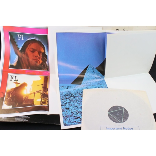 7 - Vinyl - 7 Pink Floyd LP's to include The Wall x 2 (one German press), Animals, Wish You Were Here x ... 