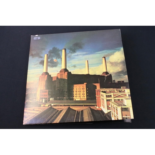 7 - Vinyl - 7 Pink Floyd LP's to include The Wall x 2 (one German press), Animals, Wish You Were Here x ... 