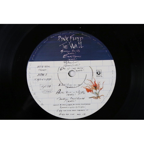 7 - Vinyl - 7 Pink Floyd LP's to include The Wall x 2 (one German press), Animals, Wish You Were Here x ... 