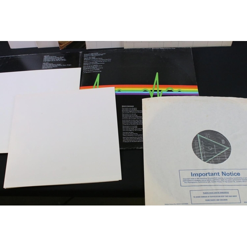 7 - Vinyl - 7 Pink Floyd LP's to include The Wall x 2 (one German press), Animals, Wish You Were Here x ... 