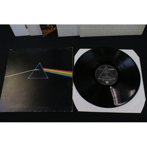 7 - Vinyl - 7 Pink Floyd LP's to include The Wall x 2 (one German press), Animals, Wish You Were Here x ... 