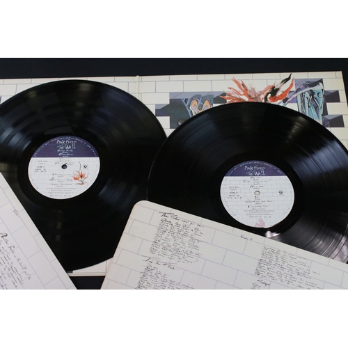 7 - Vinyl - 7 Pink Floyd LP's to include The Wall x 2 (one German press), Animals, Wish You Were Here x ... 