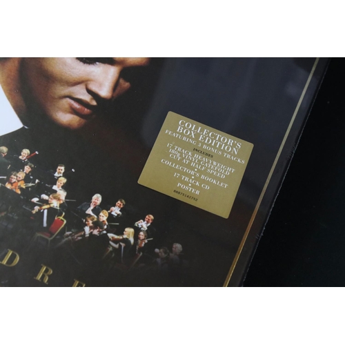 43 - Vinyl - Two copies of Elvis Presley With The Royal Philharmonic Orchestra – If I Can Dream box set (... 