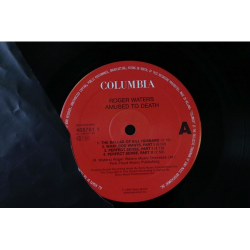 51 - Vinyl - Roger Waters Amused To Death on Columbia 468761 0.  Sleeve has corner and seam wear from sto... 