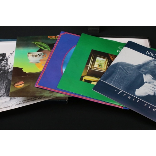 55 - Vinyl - Nick Drake Fruit Tree 4LP box set on Hannibal Records HNBX 5302.  Box has signs of storage w... 