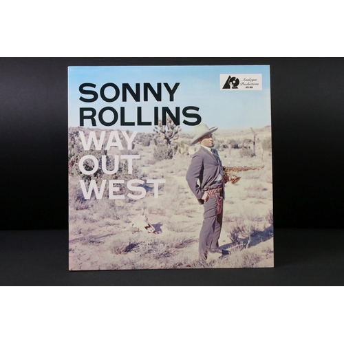 58 - Vinyl - Sonny Rollins Way Out West 180gm numbered reissue on Analogue Productions APJ 008.  Sleeve &... 