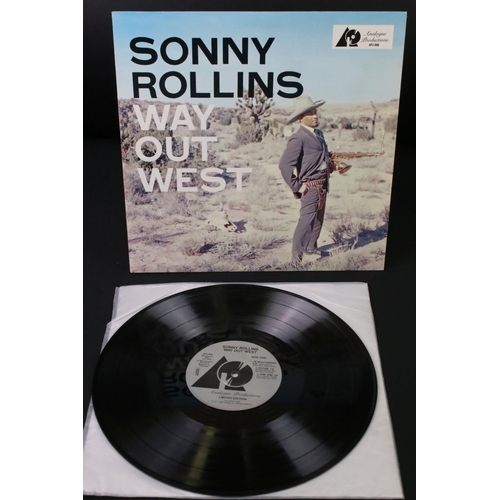 58 - Vinyl - Sonny Rollins Way Out West 180gm numbered reissue on Analogue Productions APJ 008.  Sleeve &... 